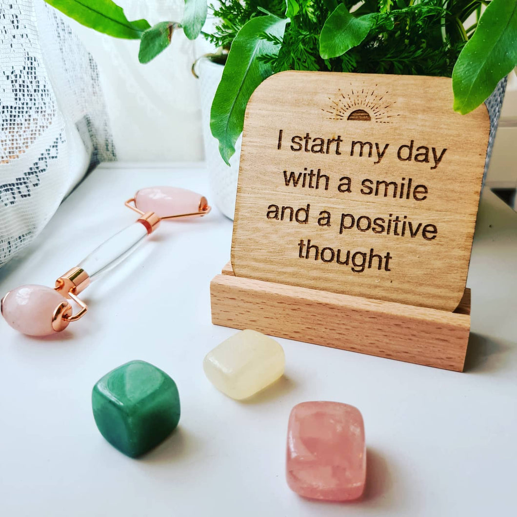 Wooden Affirmation Cards